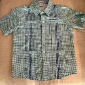 Blue Quail Clothing Co.  Boys Guayabera.